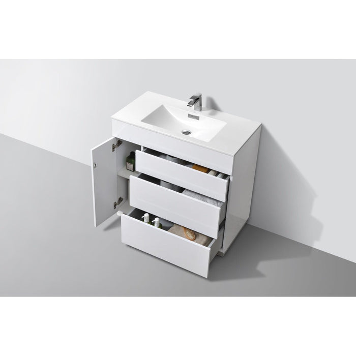 KubeBath Milano Modern Bathroom Vanity KubeBath