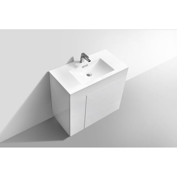 KubeBath Milano Modern Bathroom Vanity KubeBath