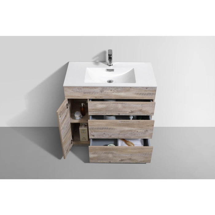 KubeBath Milano Modern Bathroom Vanity KubeBath