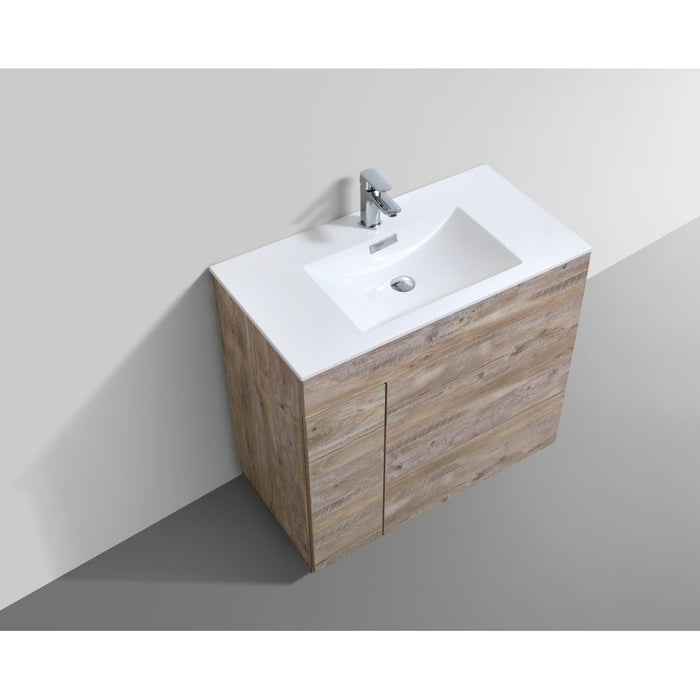 KubeBath Milano Modern Bathroom Vanity KubeBath