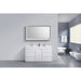 KubeBath Milano 60" Double Sink Modern Bathroom Vanity KubeBath