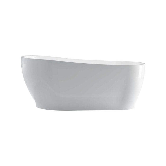 KubeBath Kube Kono 67" Free Standing Bathtub KubeBath