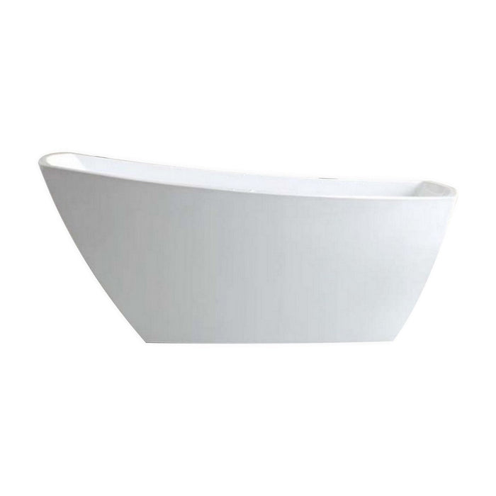 KubeBath Kube Solato 67" Free Standing Bathtub KubeBath