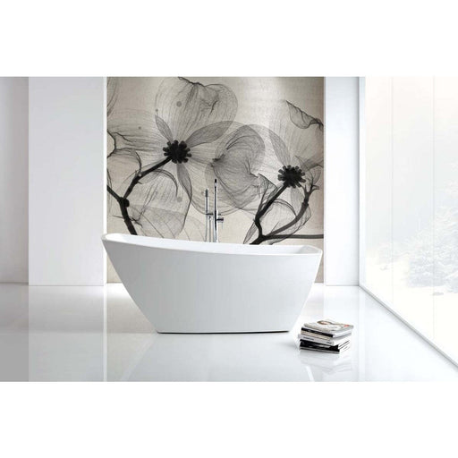 KubeBath Kube Solato 67" Free Standing Bathtub KubeBath