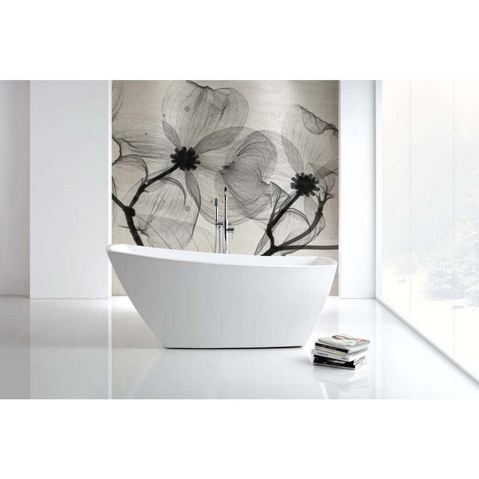 KubeBath Kube Solato 67" Free Standing Bathtub KubeBath