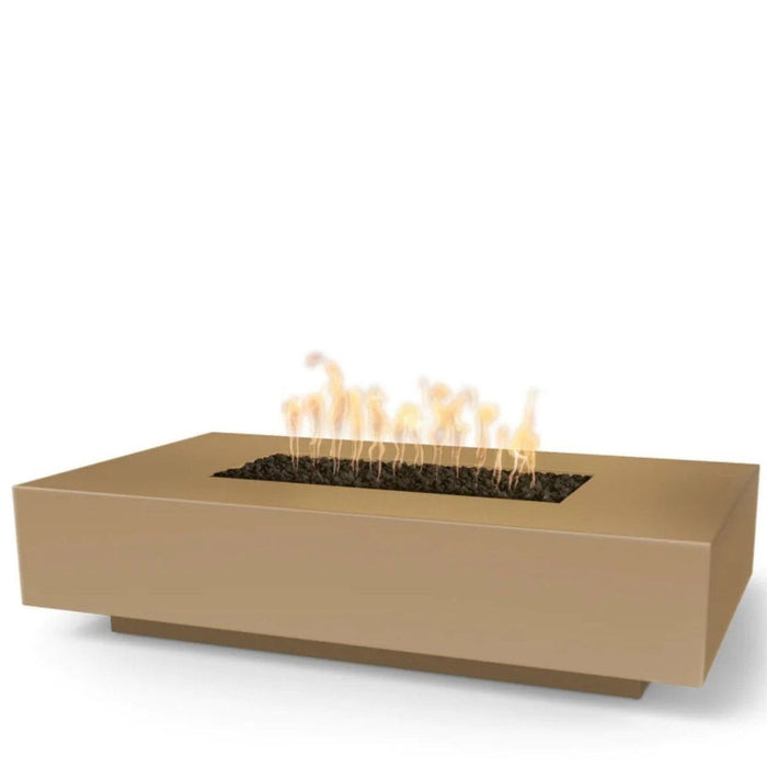 The Outdoor Plus Cabo Linear Fire Pit | Powder Metal Coat The Outdoor Plus
