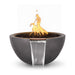 The Outdoor Plus Luna Fire & Water Bowl | GFRC Concrete The Outdoor Plus