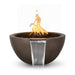 The Outdoor Plus Luna Fire & Water Bowl | GFRC Concrete The Outdoor Plus