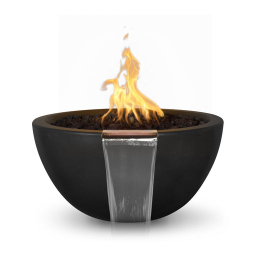 The Outdoor Plus Luna Fire & Water Bowl | GFRC Concrete The Outdoor Plus