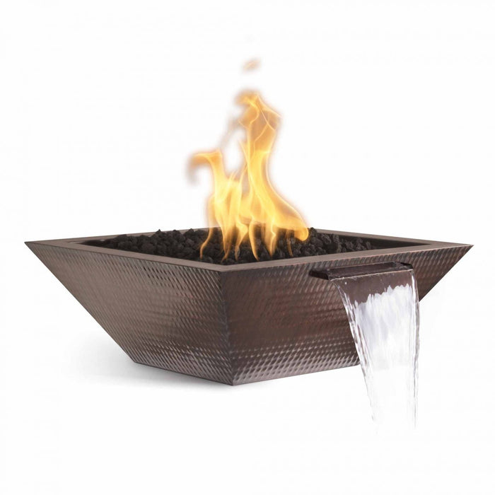 The Outdoor Plus Maya Fire & Water Bowl | Hammered Patina Copper The Outdoor Plus