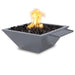 The Outdoor Plus 24" Maya Powder Coated Fire & Water Bowl Wave Scupper | Match Lit The Outdoor Plus