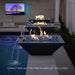 The Outdoor Plus Maya Fire & Water Bowl | GFRC Concrete The Outdoor Plus