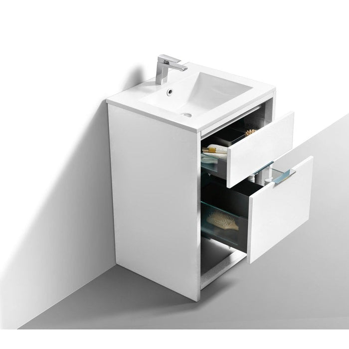 KubeBath Nudo Modern Bathroom Vanity KubeBath
