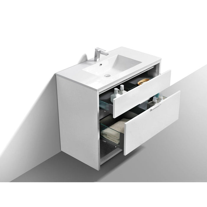 KubeBath Nudo Modern Bathroom Vanity KubeBath