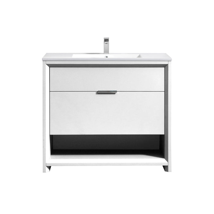 KubeBath Nudo Modern Bathroom Vanity KubeBath