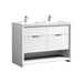 KubeBath Nudo 48" Modern Bathroom Vanity KubeBath