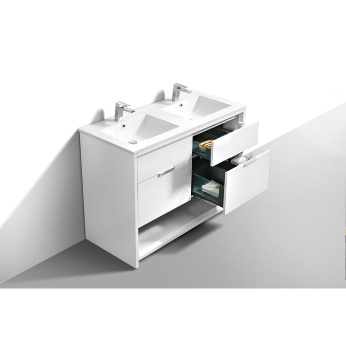 KubeBath Nudo 48" Modern Bathroom Vanity KubeBath