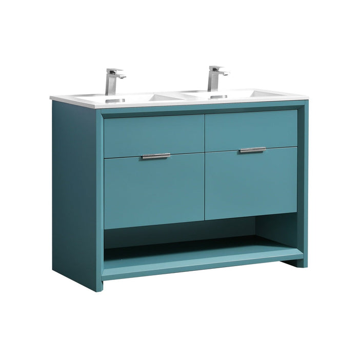KubeBath Nudo 48" Modern Bathroom Vanity KubeBath