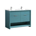 KubeBath Nudo 48" Modern Bathroom Vanity KubeBath