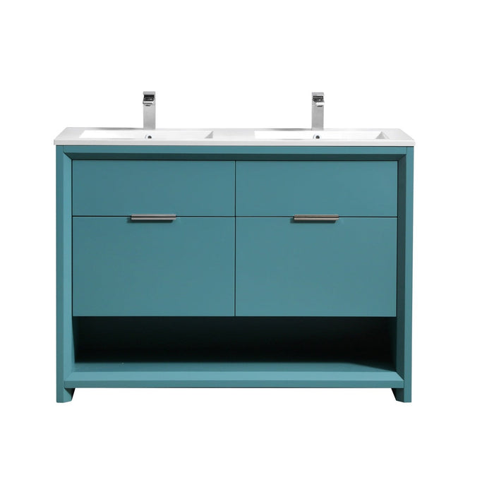 KubeBath Nudo 48" Modern Bathroom Vanity KubeBath