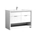 KubeBath Nudo 48" Modern Bathroom Vanity KubeBath