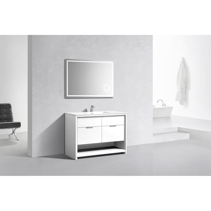 KubeBath Nudo 48" Modern Bathroom Vanity KubeBath