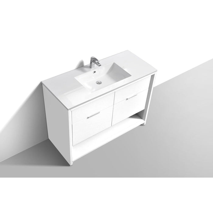 KubeBath Nudo 48" Modern Bathroom Vanity KubeBath