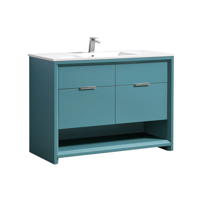 KubeBath Nudo 48" Modern Bathroom Vanity KubeBath