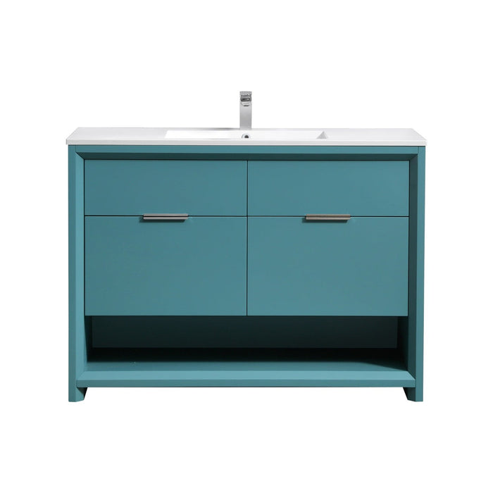 KubeBath Nudo 48" Modern Bathroom Vanity KubeBath