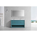 KubeBath Nudo 60" Double Sink Modern Bathroom Vanity KubeBath
