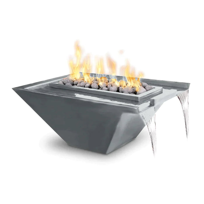 The Outdoor Plus Nile 36" Rectangular Fire & Water Bowl | Powder Coated Metal The Outdoor Plus