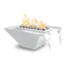 The Outdoor Plus Nile 30" Rectangular Fire & Water Bowl | Powder Coated Metal The Outdoor Plus