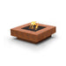 The Outdoor Plus Cabo Square Fire Pit | Corten Steel The Outdoor Plus