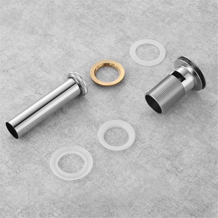 KubeBath Solid Brass Construction Pop-Up Drain KubeBath