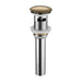 KubeBath Solid Brass Construction Pop-Up Drain KubeBath