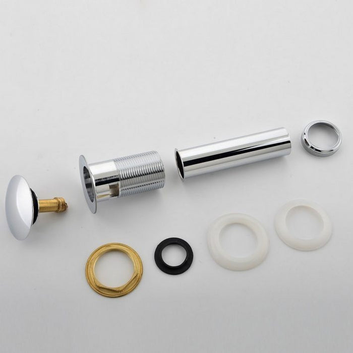 KubeBath Solid Brass Construction Pop-Up Drain KubeBath