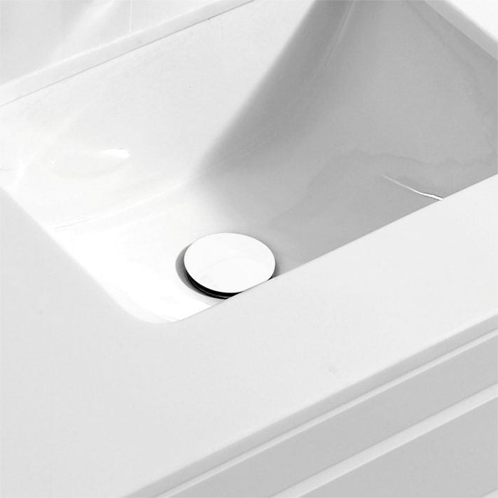 KubeBath Solid Brass Construction Pop-Up Drain KubeBath