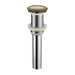 KubeBath Solid Brass Construction Pop-Up Drain KubeBath