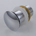 KubeBath Solid Brass Construction Pop-Up Drain KubeBath