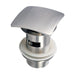 KubeBath Solid Brass Square Pop-Up Drain KubeBath
