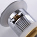 KubeBath Solid Brass Square Pop-Up Drain KubeBath