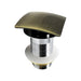 KubeBath Solid Brass Square Pop-Up Drain KubeBath