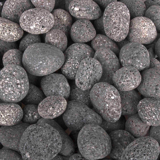 Polished Lava - 2" to 3" (1/2 Cubic Foot) by The Outdoor Plus The Outdoor Plus