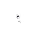KubeBath Aqua Rondo Tub Filler w/ Rough-In Valve KubeBath