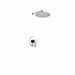 KubeBath Aqua Rondo Shower Set with Rain Shower KubeBath
