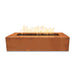 The Outdoor Plus Rectangular Regal Fire Pit | Corten Steel The Outdoor Plus