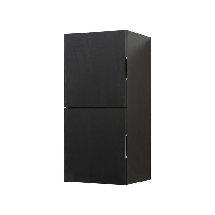 KubeBath Bliss 14" Wide by 24" High Linen Side Cabinet With Two Doors KubeBath