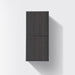 KubeBath Bliss 14" Wide by 24" High Linen Side Cabinet With Two Doors KubeBath