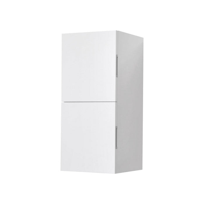 KubeBath Bliss 14" Wide by 24" High Linen Side Cabinet With Two Doors KubeBath