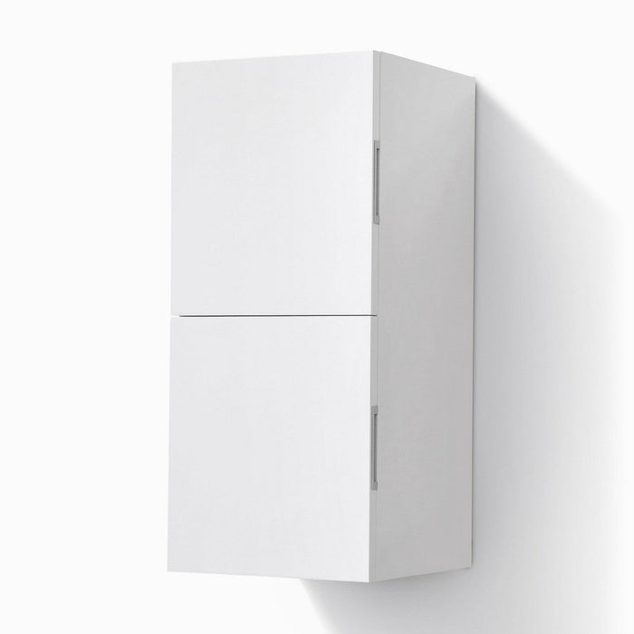 KubeBath Bliss 14" Wide by 24" High Linen Side Cabinet With Two Doors KubeBath